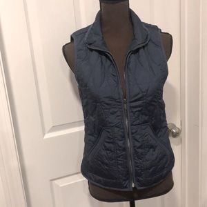 Old Navy navy blue vest size XS